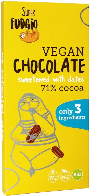 Vegansk choklad, 80 g