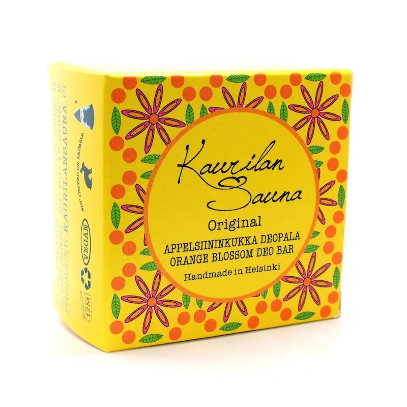 Vegansk deokräm, apelsinblomma, 100 g
