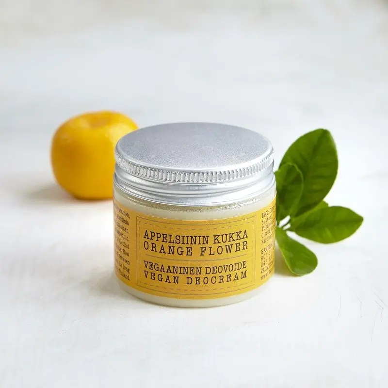 Vegansk deokräm, apelsinblomma, 50 ml