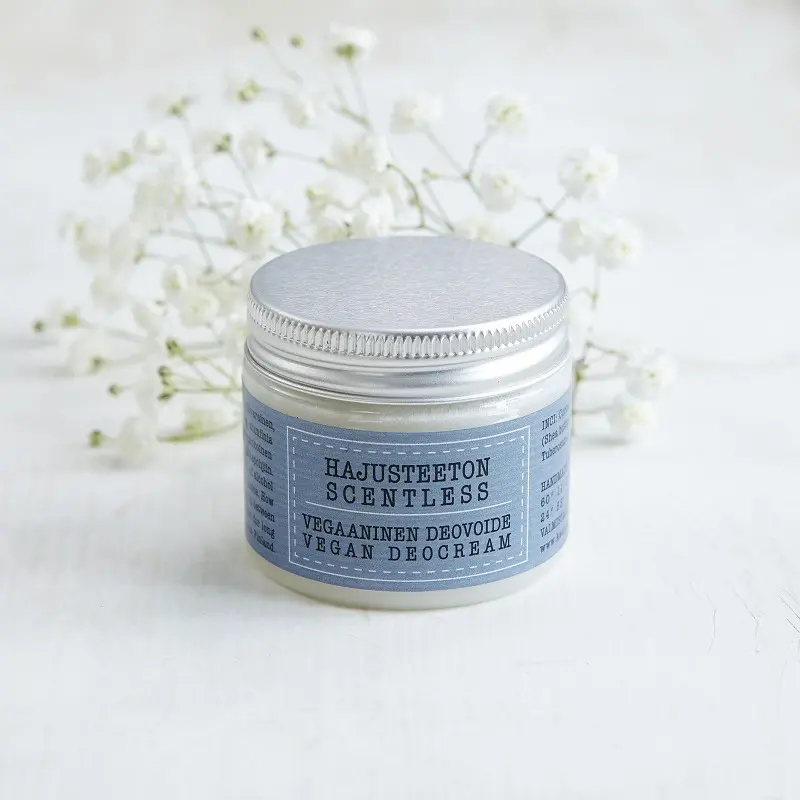Vegansk deokräm, doftfri, 50 ml