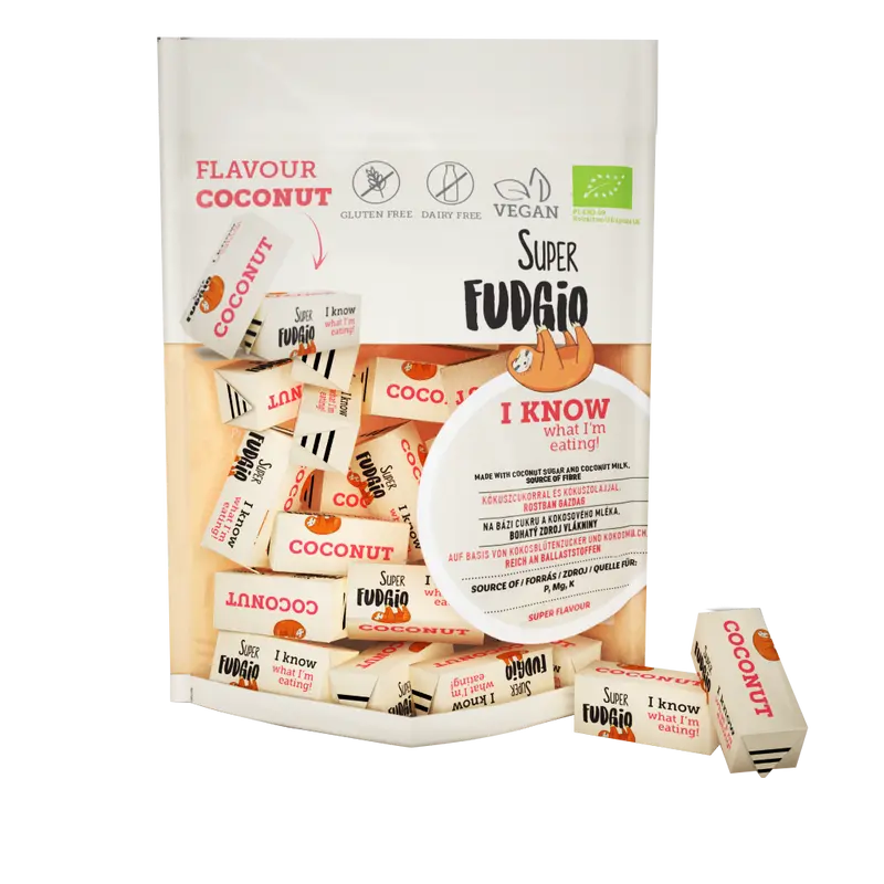 Vegansk kokoskola, 150 g