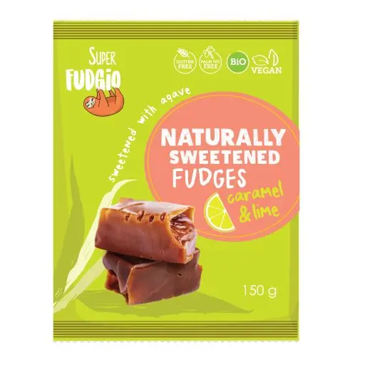 Vegansk kola, karamell och lime, 150 g