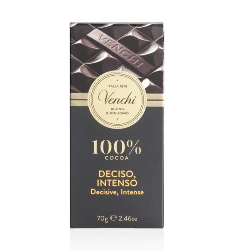 Venchi 100% Kakao Mörk Chokladkaka