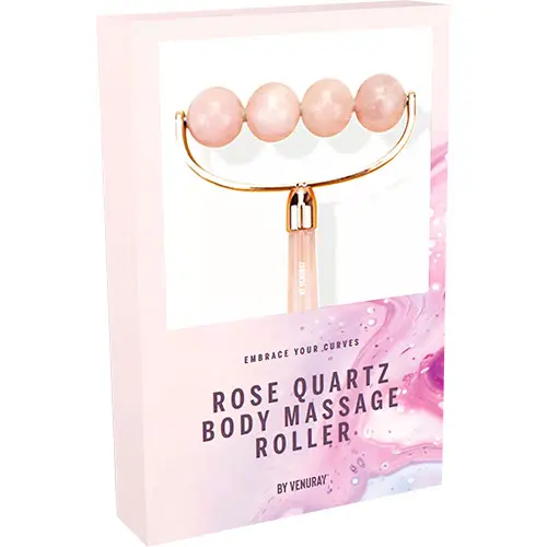 Venuray Gua Sha Kroppsrulle | Rosa Kvarts