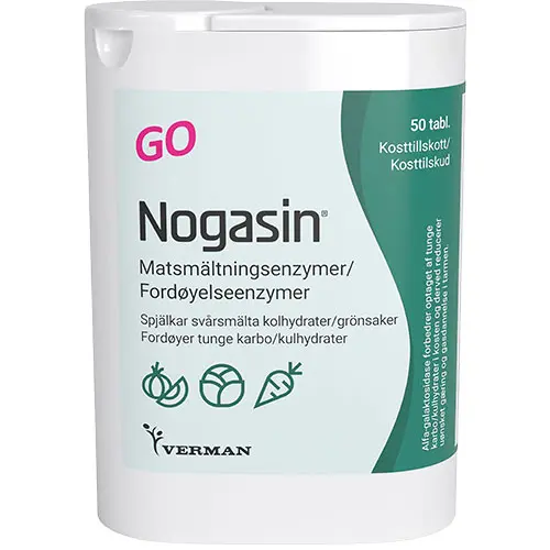 Verman Nogasin Go | 50 tabletter