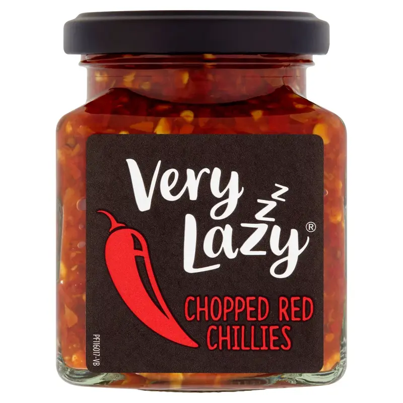VERY LAZY CHOPPED RED CHILLIES 190G