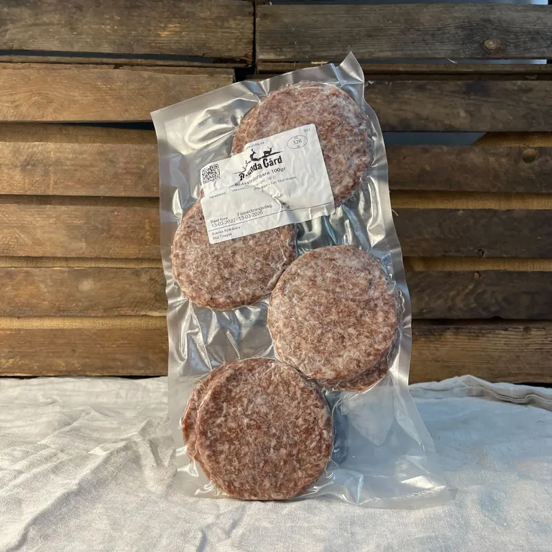 Viltburgare 400g