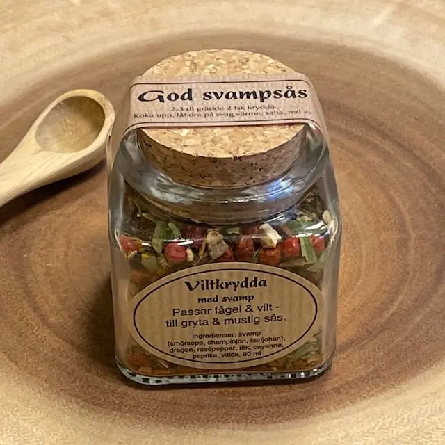 Viltkrydda med svamp (till sås)