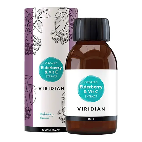 Viridian Nutrition Elderberry Extract Ekologisk | 100 ml