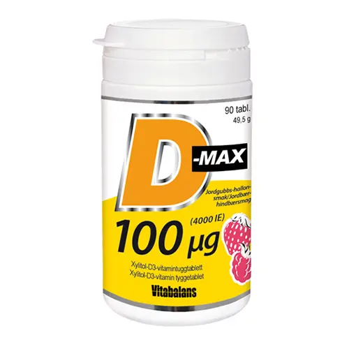 Vitabalans D-max 100μg | 90 tabletter