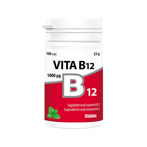 Vitabalans Vita B12 | 100 tabletter