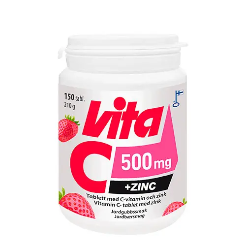 Vitabalans Vita C + Zinc | 150 tabletter