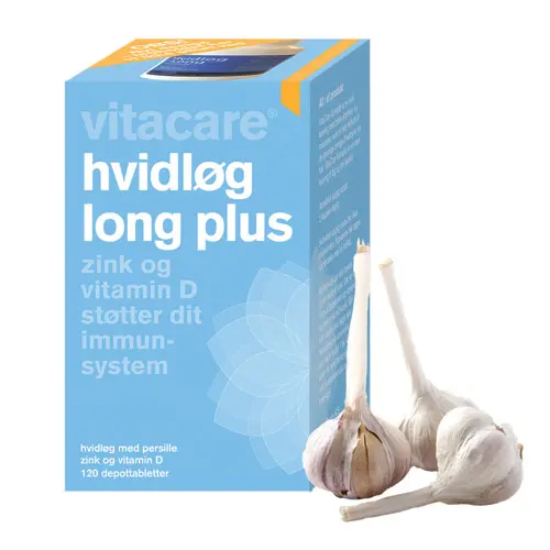 VitaCare Garlic Long Plus | 120 tabletter