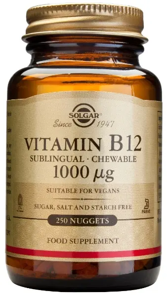 Vitamin B12 1000 µg, 25 g, 250 tuggnuggets