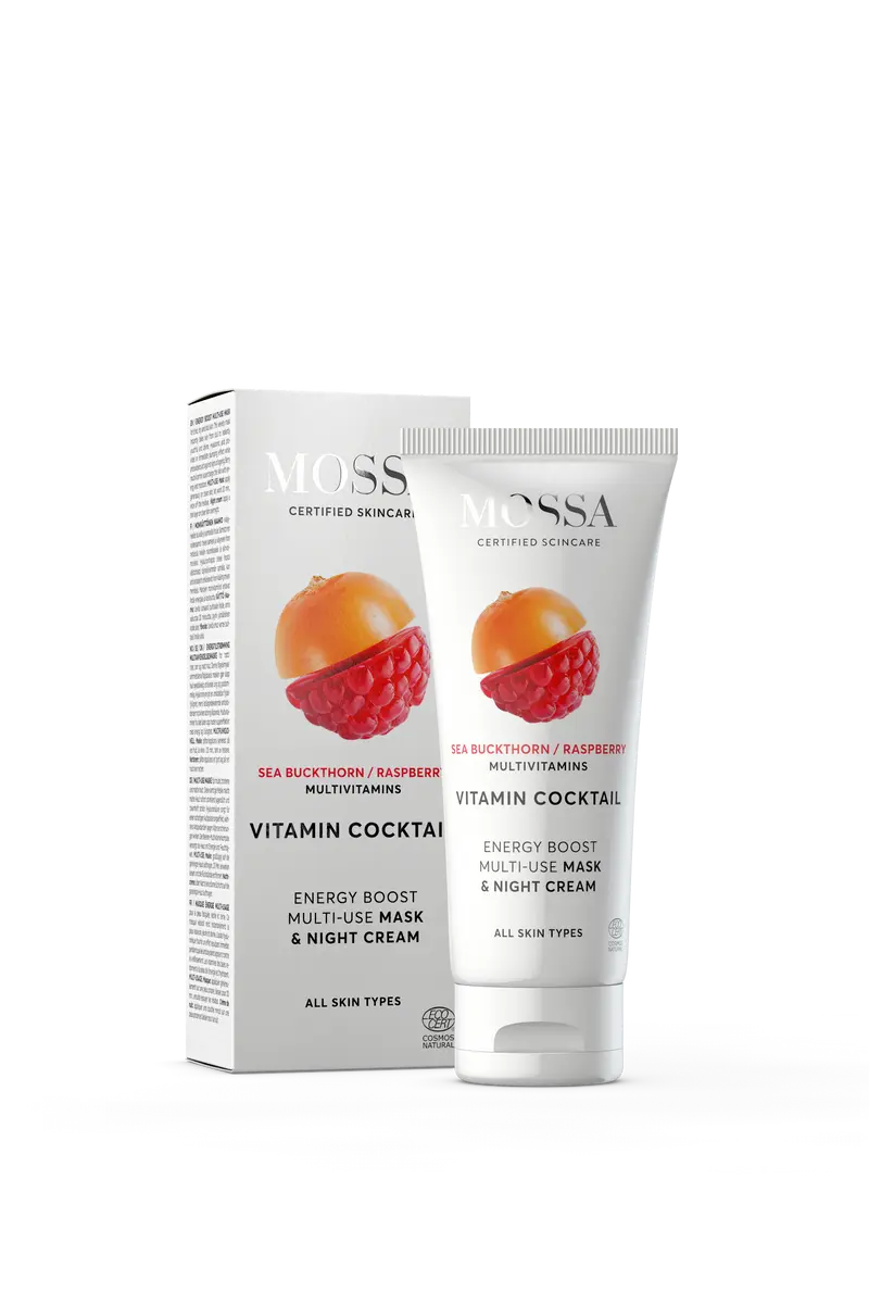VITAMIN COCKTAIL Energigivande mask/nattkräm, 60 ml