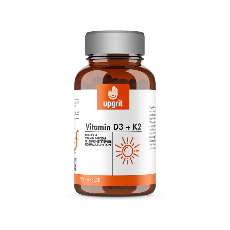 Vitamin D3 + K2 90 kapslar