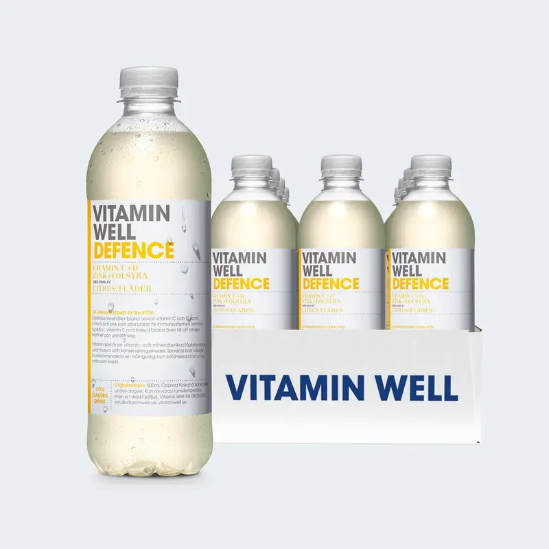 Vitamin Well Defence 500 ml – 12-pack