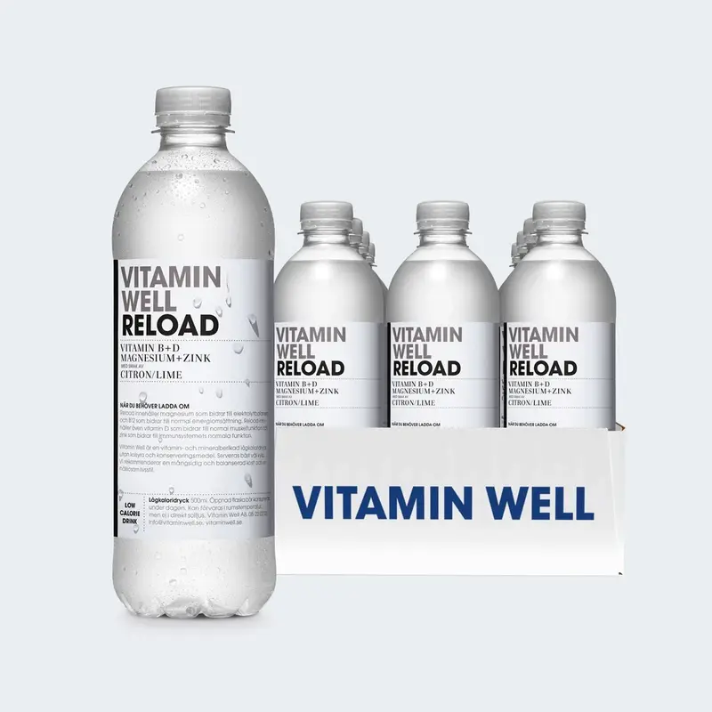 Vitamin Well Reload 500 ml – 12-pack