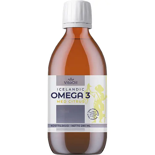 VitaOil Icelandic Omega 3 med Citrus | 280 ml