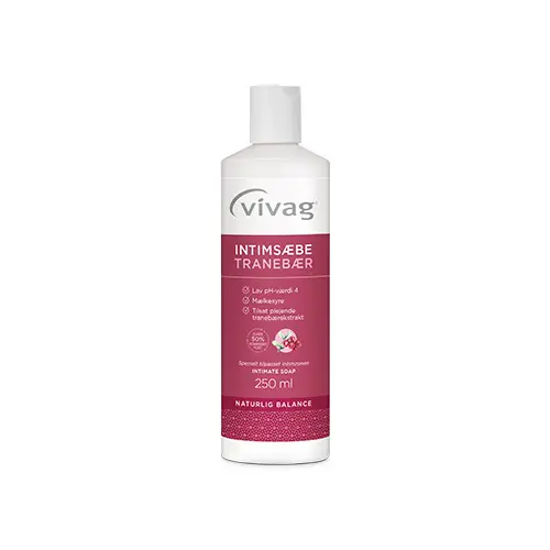 Vivag Intimtvål Tranbär | 250 ml