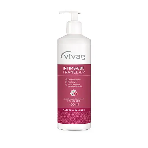 Vivag Intimtvål Tranbär | 400 ml