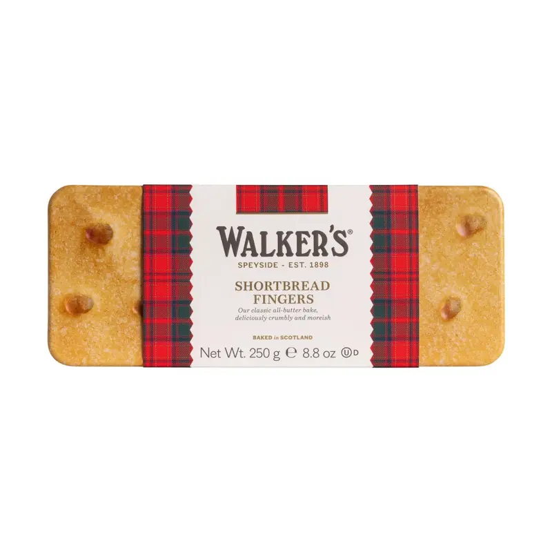 WALKERS SHORTBREAD FINGER TIN 250G
