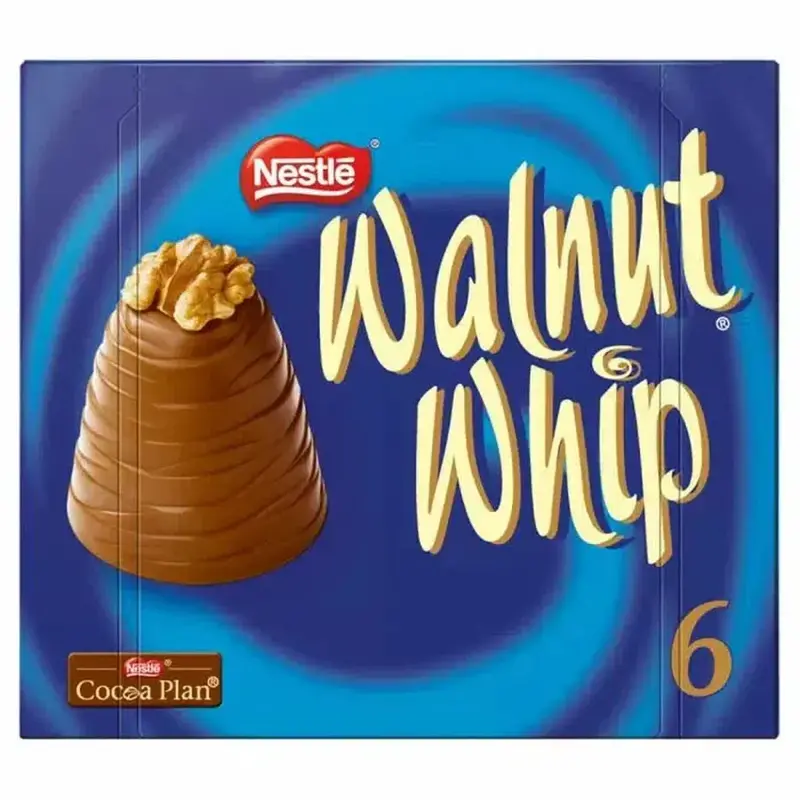 WALNUT WHIP VANILLA 6 PACK 180G