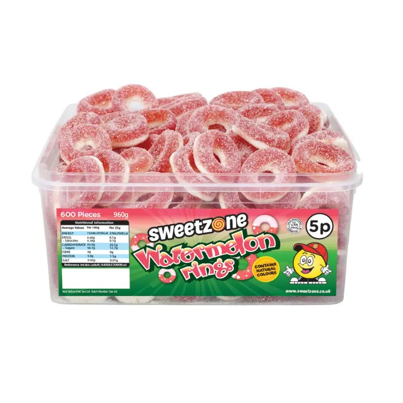 Watermelon Rings 900g