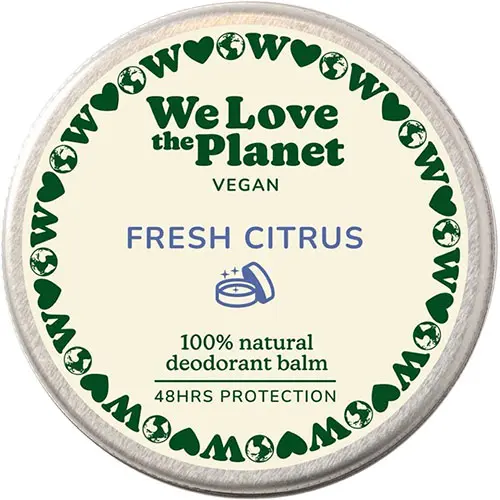 We Love The Planet Deodorant Balm | Fresh Citrus