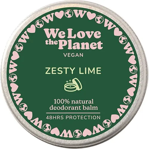 We Love The Planet Deodorant Balm | Zesty Lime