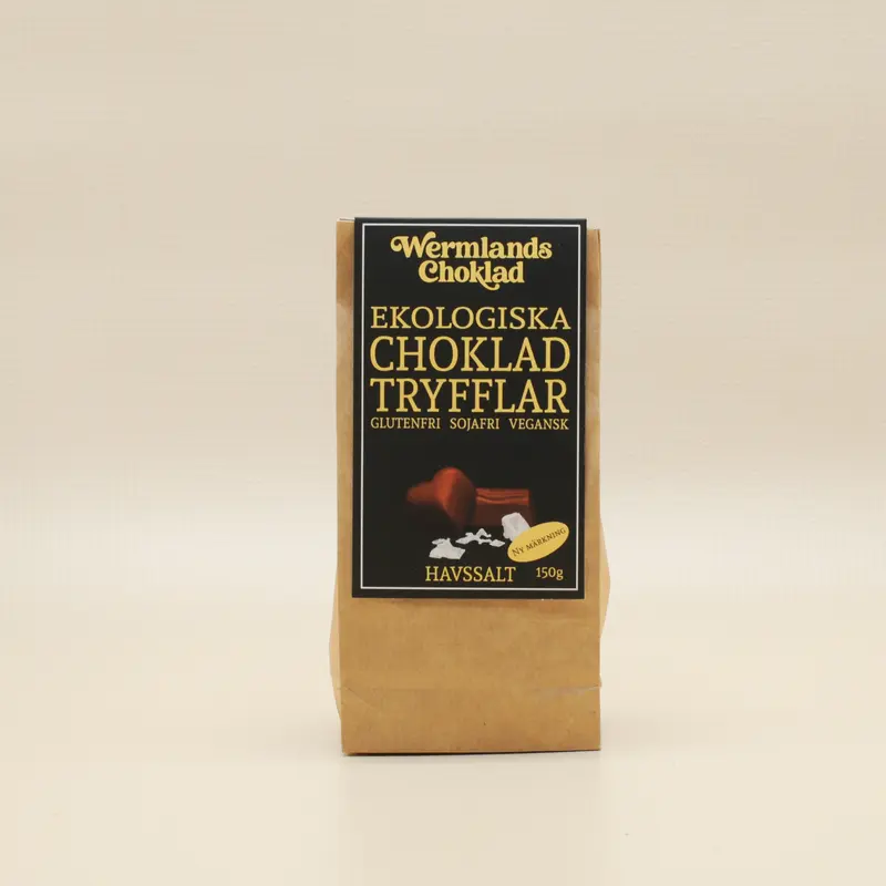 Wermlandschoklad Ekologisk Chokladtryffel - Havsalt