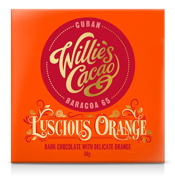 Willie’s Cacao Luscious Orange 65% 50g