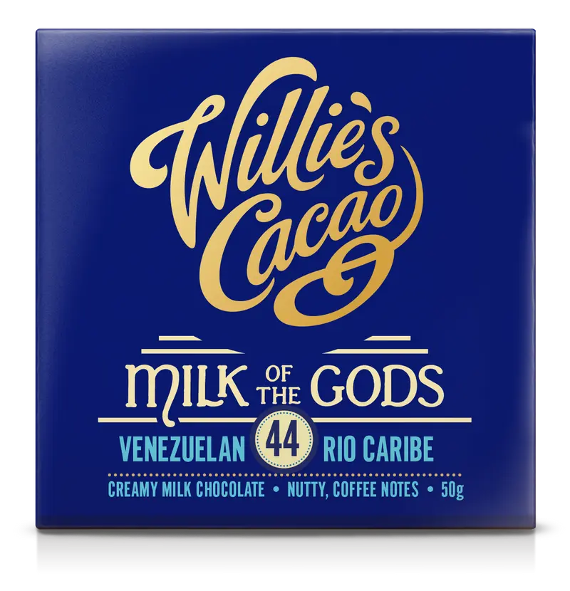 Willie’s Cacao Milk Of The Gods 44% 50g