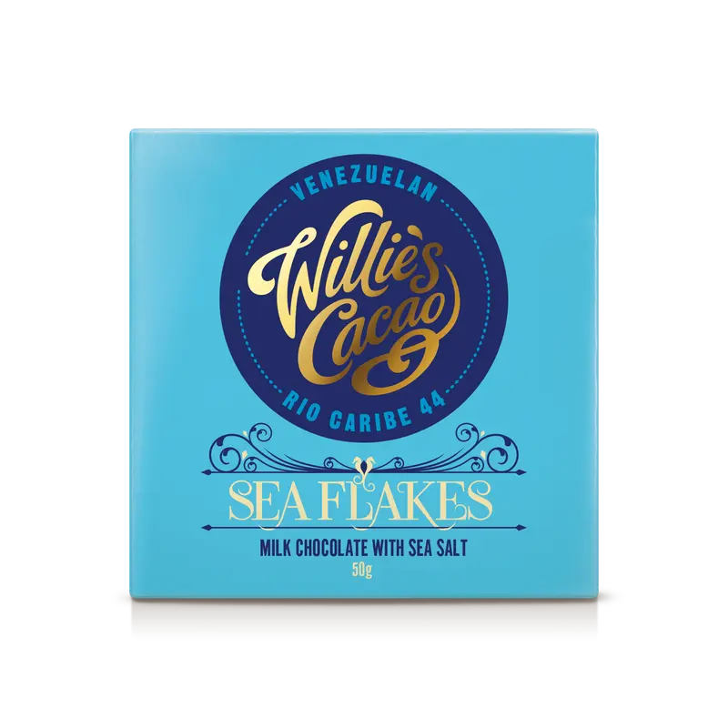 Willie’s Cacao Sea Flakes 44% 50g