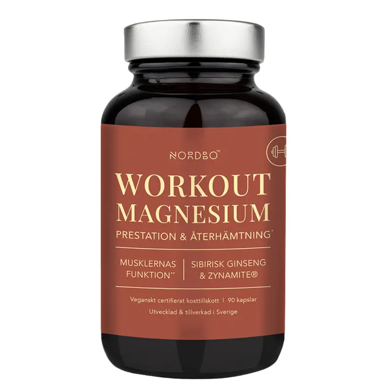 Workout Magnesium, 90 kapslar