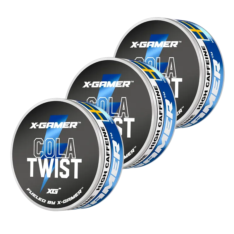 X-Gamer - Cola Twist Energy (3x)