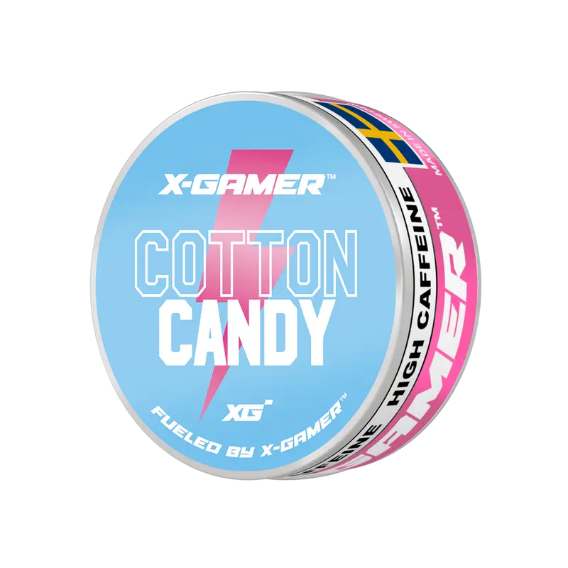 X-GAMER - COTTON CANDY ENERGY POUCHES