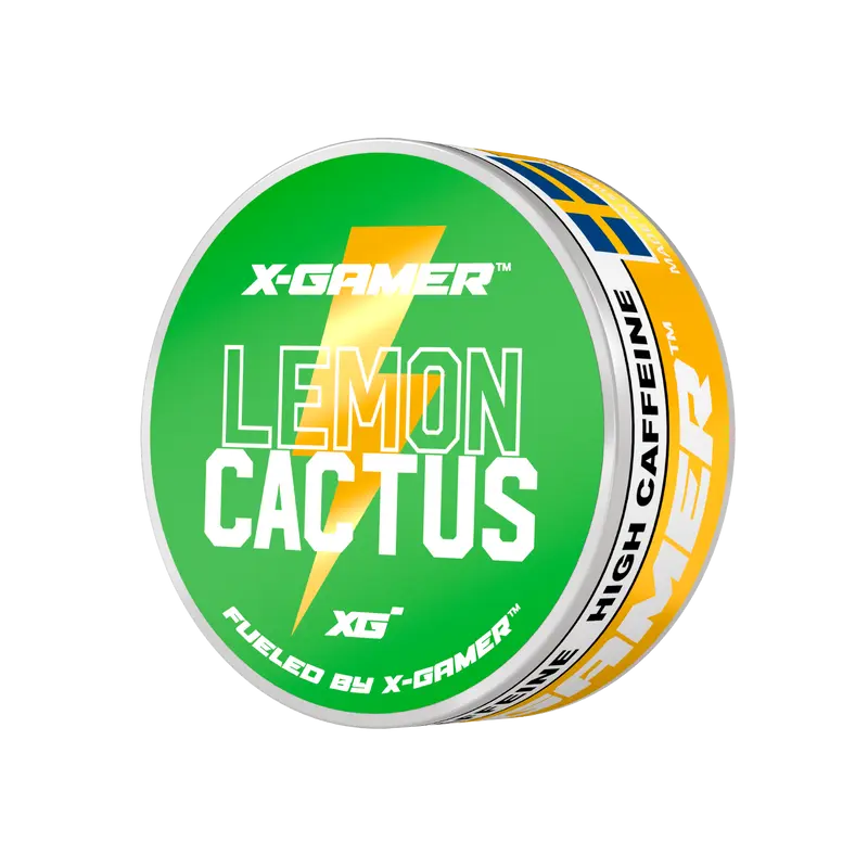 X-GAMER - LEMON CACTUS ENERGY POUCHES