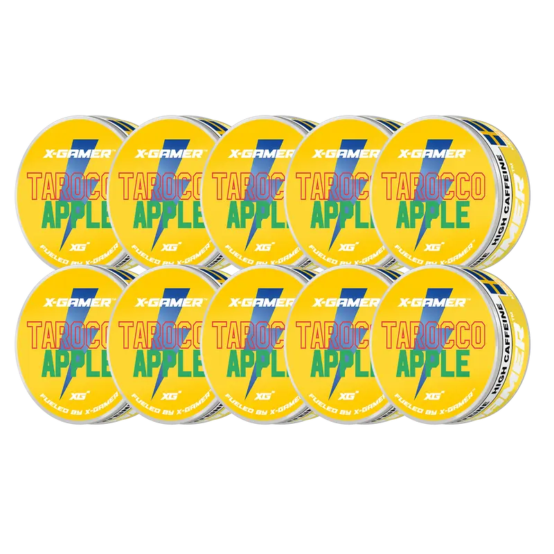 X-Gamer - Tarocco Apple Energy Pouches (10x)