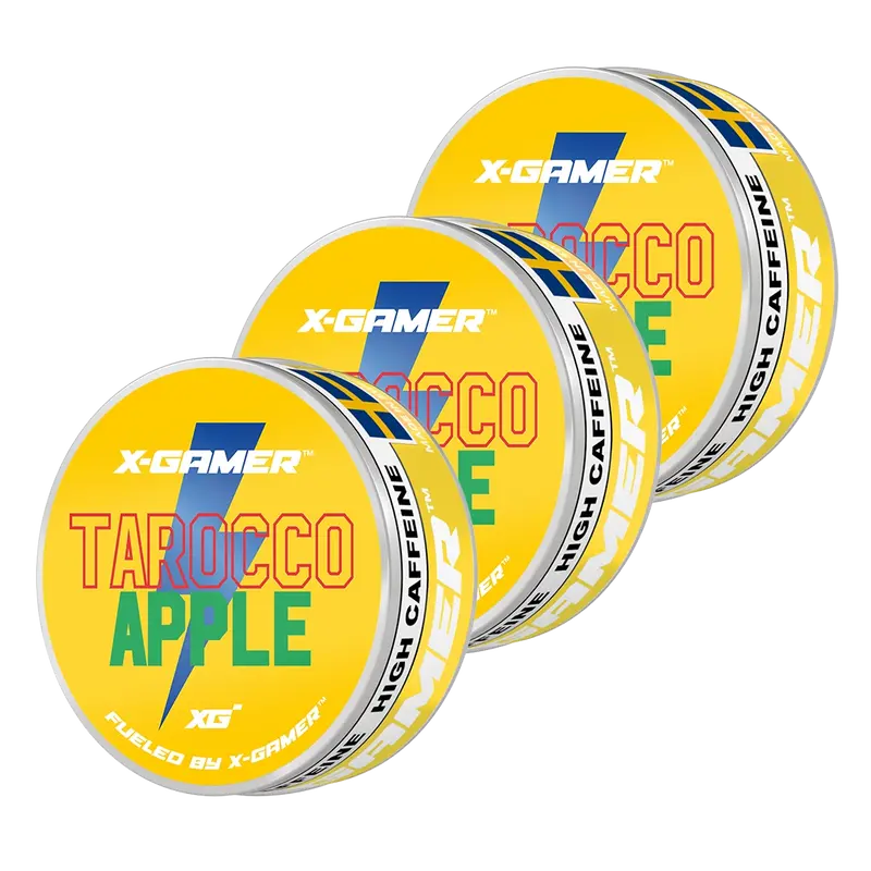 X-Gamer - Tarocco Apple Energy Pouches (3x)