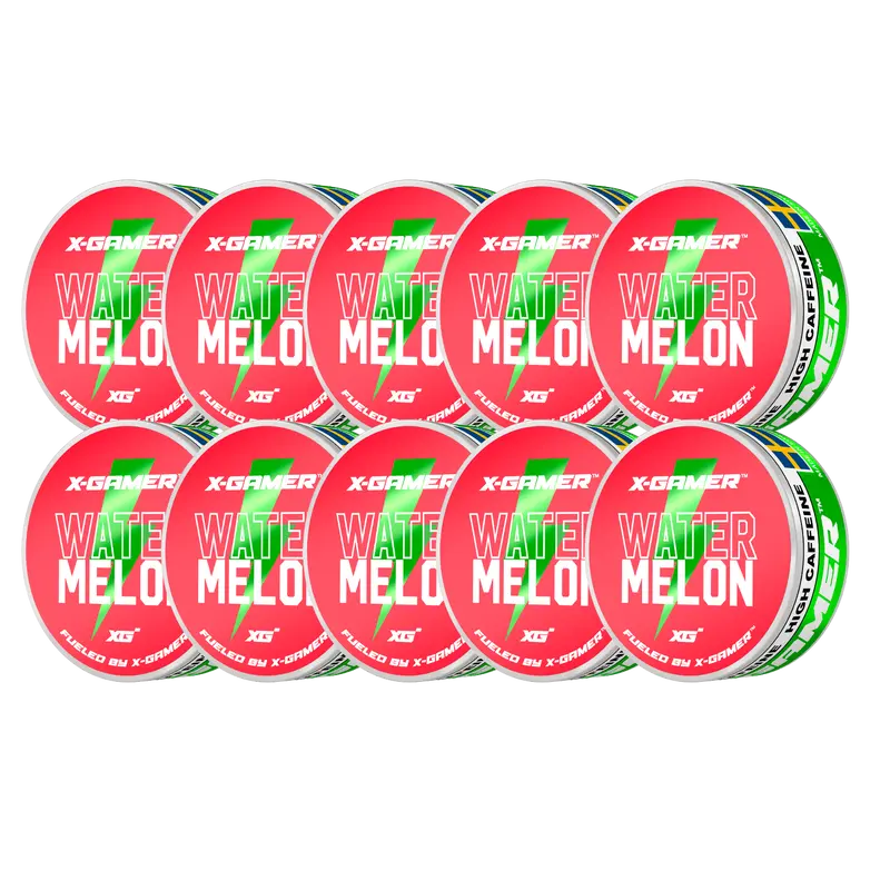 X-Gamer - Watermelon Energy Pouches (10x)
