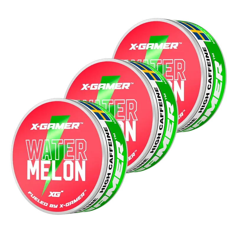 X-Gamer - Watermelon Energy Pouches (3x)