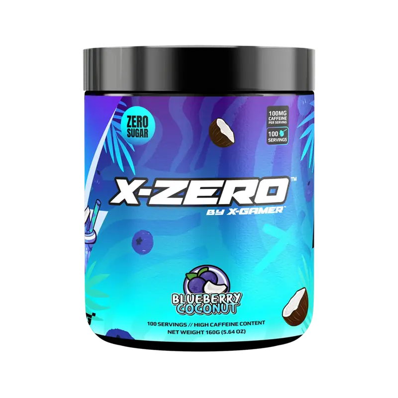 X-Zero Blueberry & Coconut (160g/100 servings)