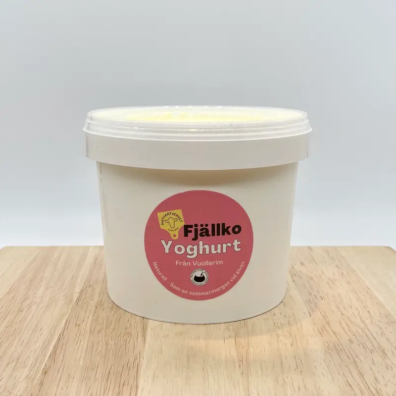 Yoghurt av fjällko 1000 g