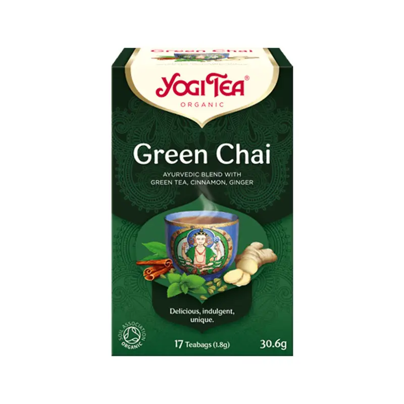 Yogi Tea Green Chai, 17 pås Eko