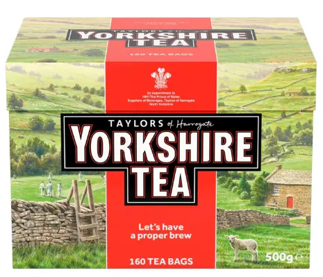 Yorkshire Tea 500g 160 påsar Storpack