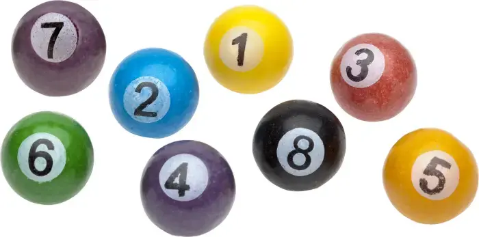 Zed Candy Pool Balls 26MM 2 KG