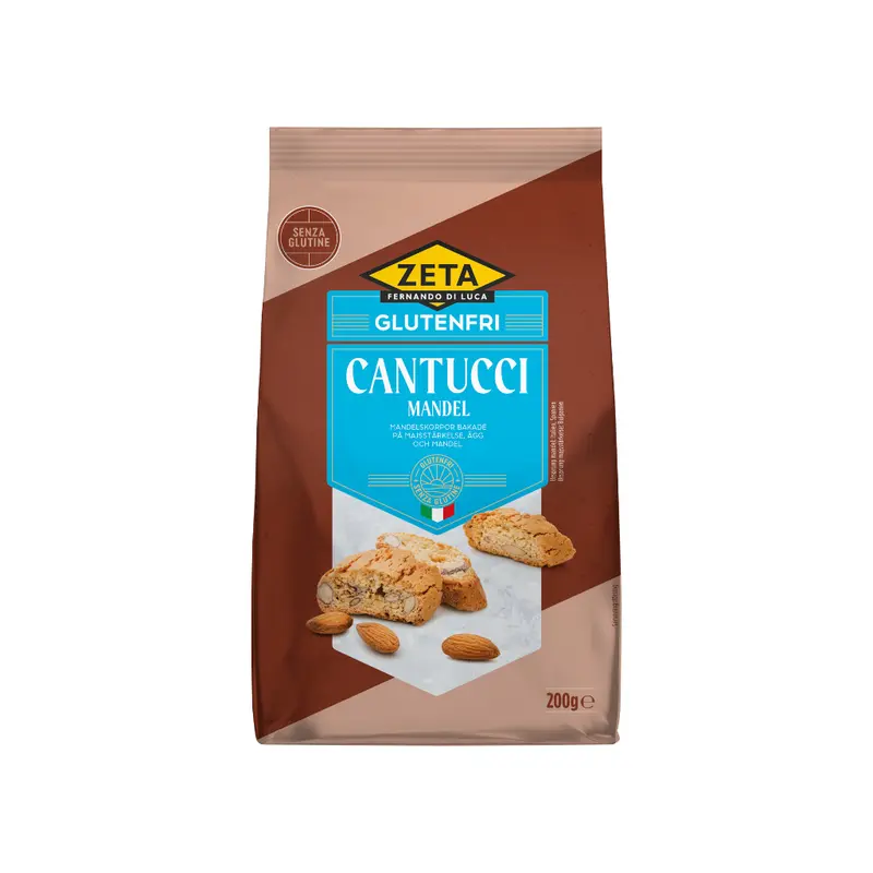 Zeta Cantucci Mandel Glutenfri 200g