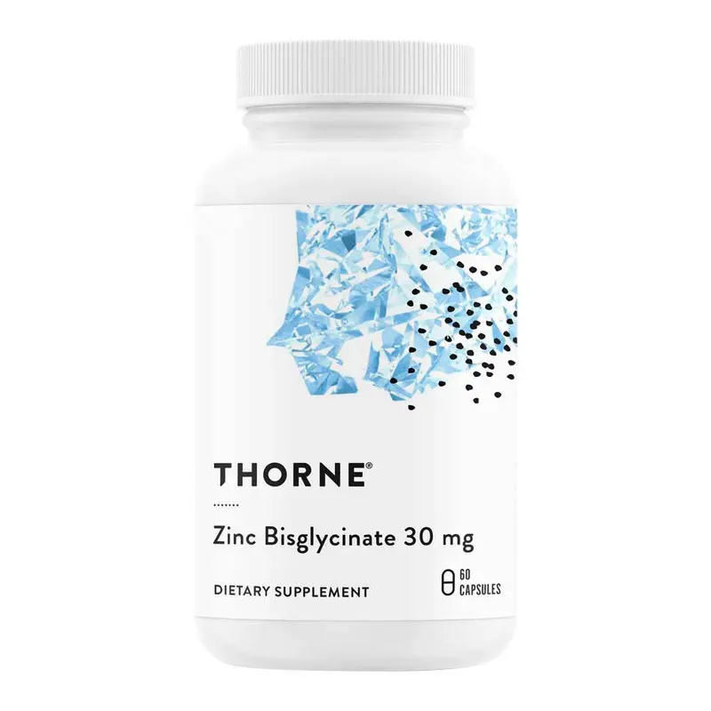 Zinc Bisglycinate 30 mg, 60 kapslar